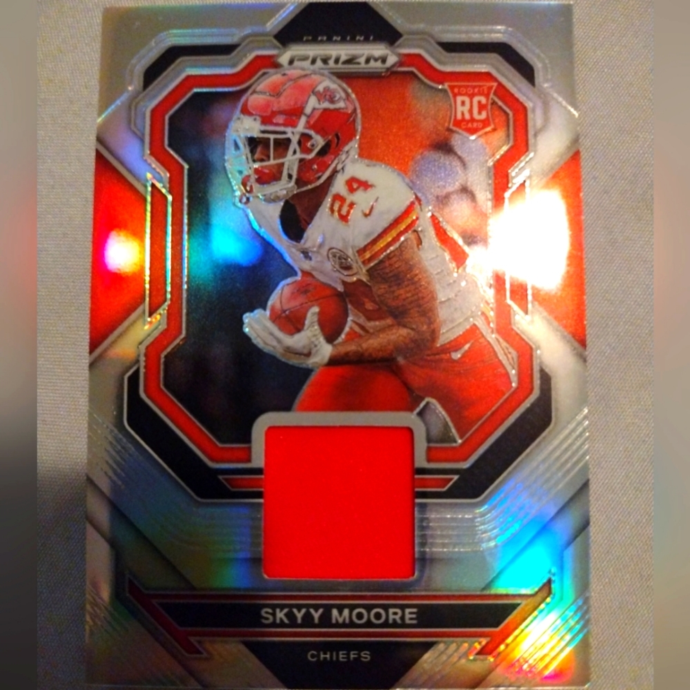 Sky Moore ROOKIE PATCH 2022 PANINI PRIZM